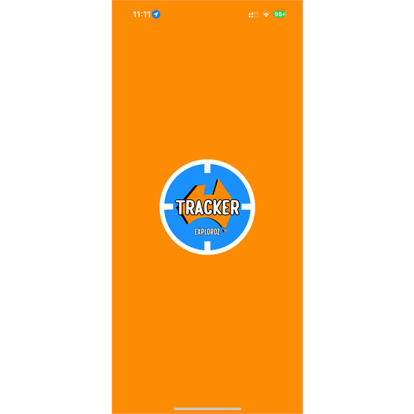 New Splash Screen - TRACKER app