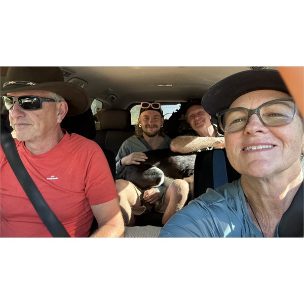 Excursions with Kerry (back right)