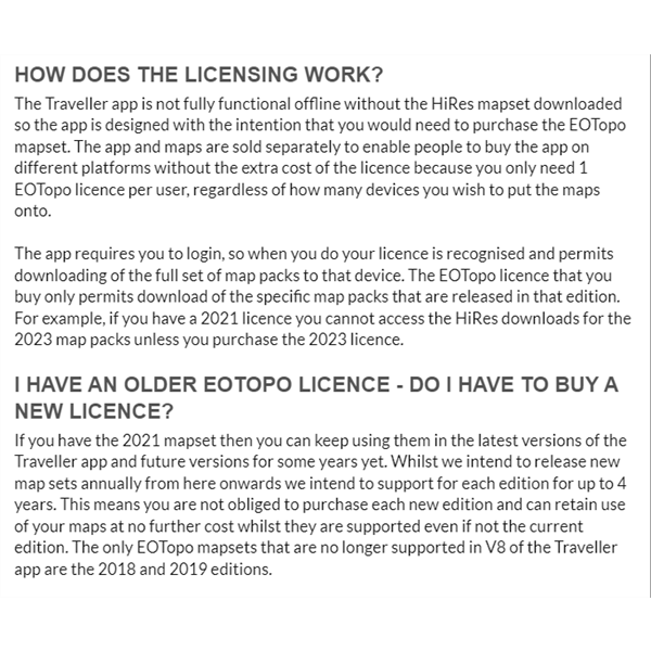 EOTopo licencing