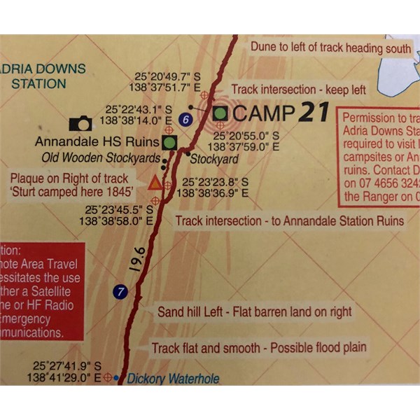 Outback Travellers Track Guide North Simpson Desert