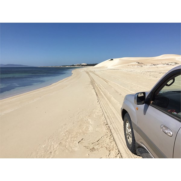 Seven Mile Beach. Coffin Bay National Park.