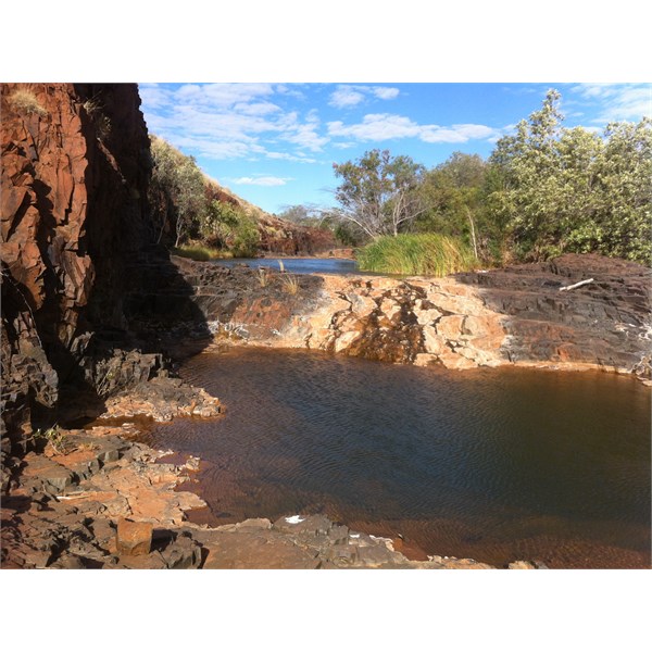 Upper pools