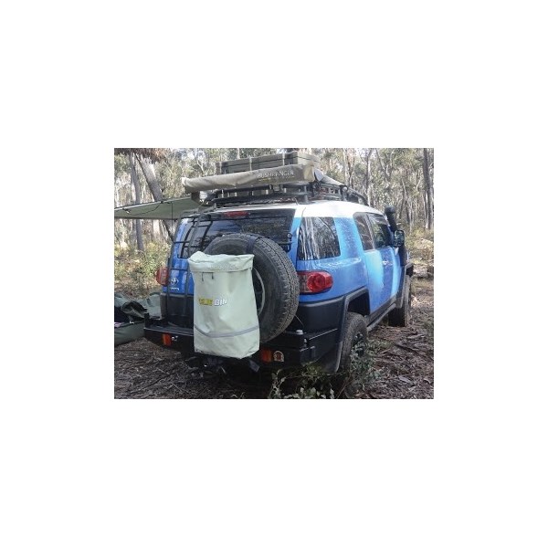 Put it all together - FJ Cruiser and Wheelie Bin