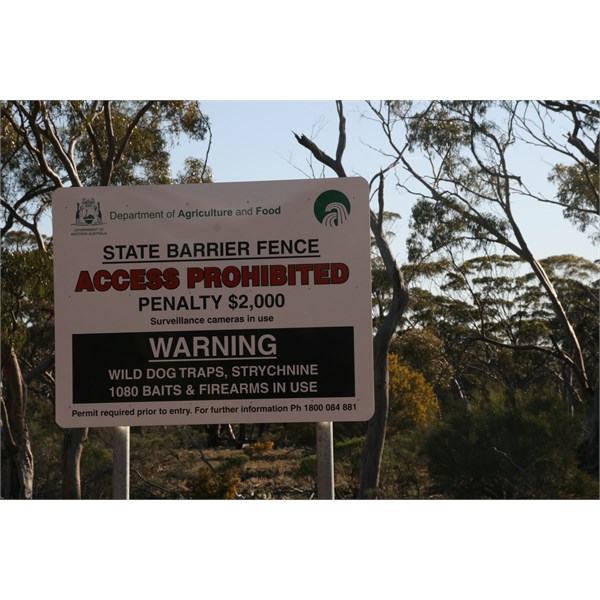 State Barrier Fence
