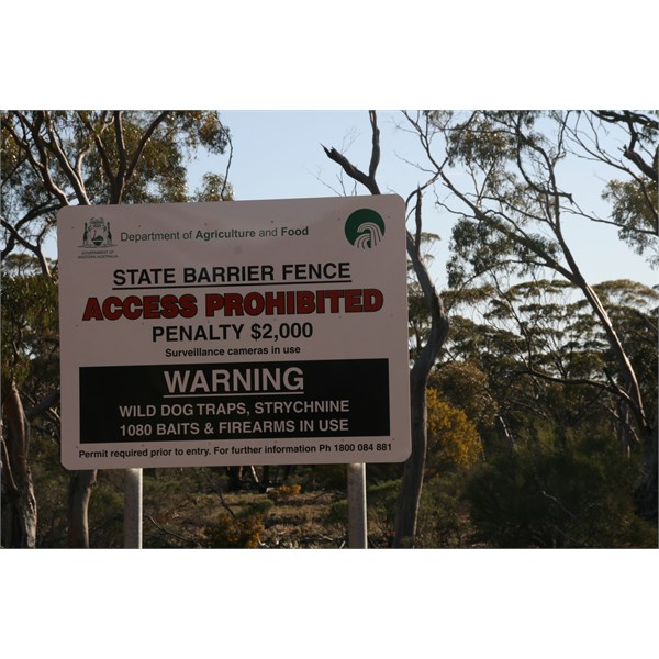 State Barrier Fence 