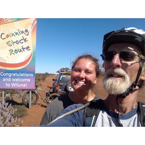 Peter and Dee GARGANO 3km north of Wiluna 11 Sept 2015 (1:39PM)