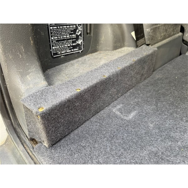 Closeup of the new bolsters