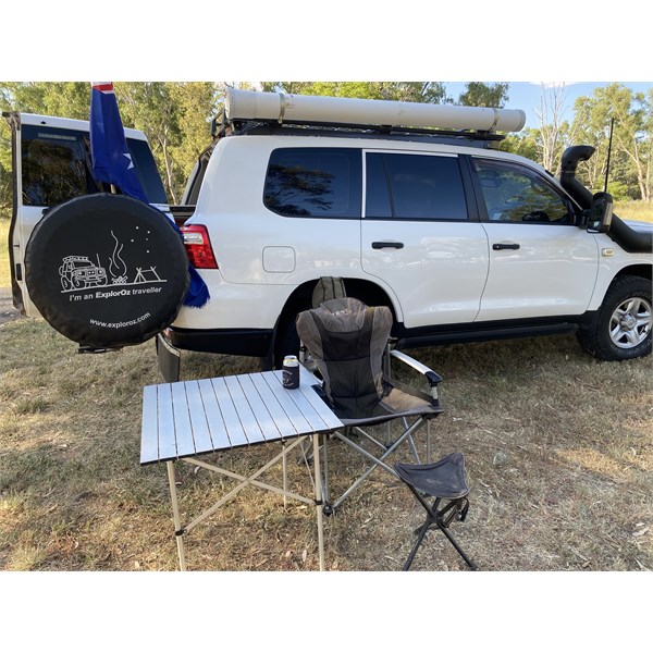 Camping table and chair