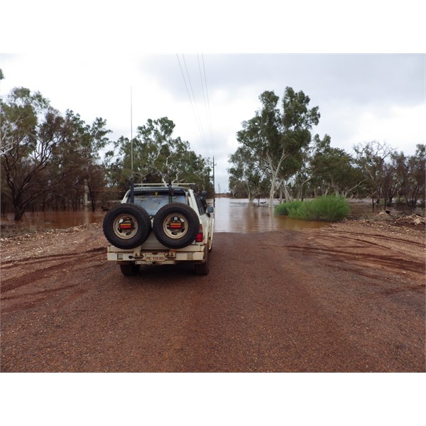 Fortescue River ~ low level crossing.