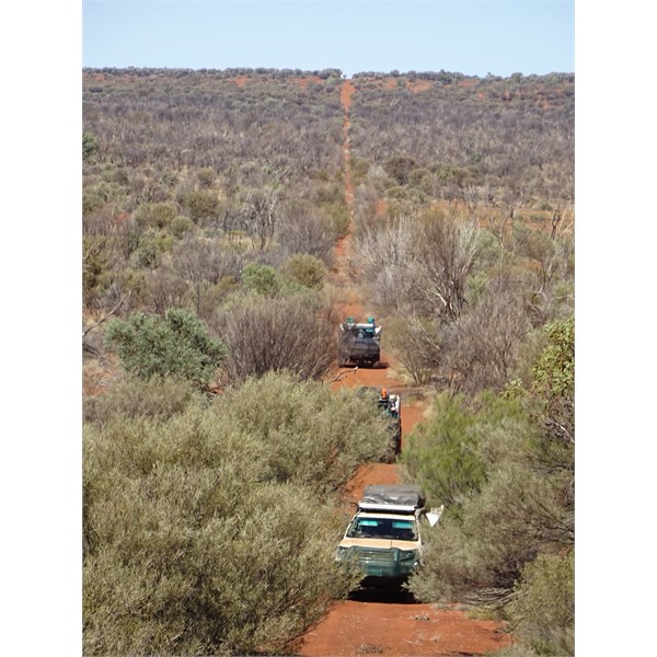 Heading north to the Hunt Oil Camp & Airstrip