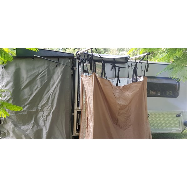 The Kick ass tent ensuite
