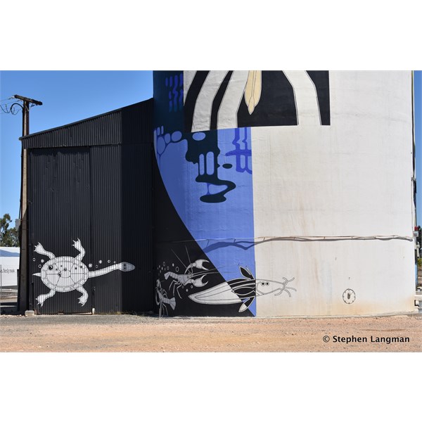 Waikerie Silo Art 