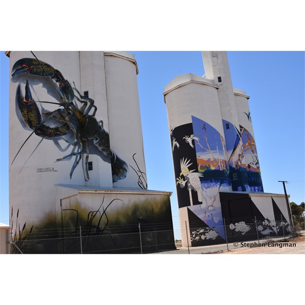 Waikerie Silo Art 