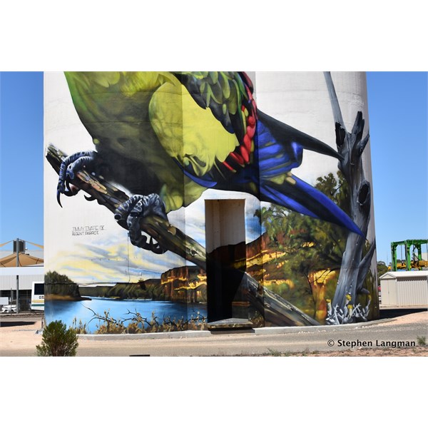 Waikerie Silo Art