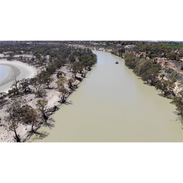 Flying over Waikerie....by drone that is