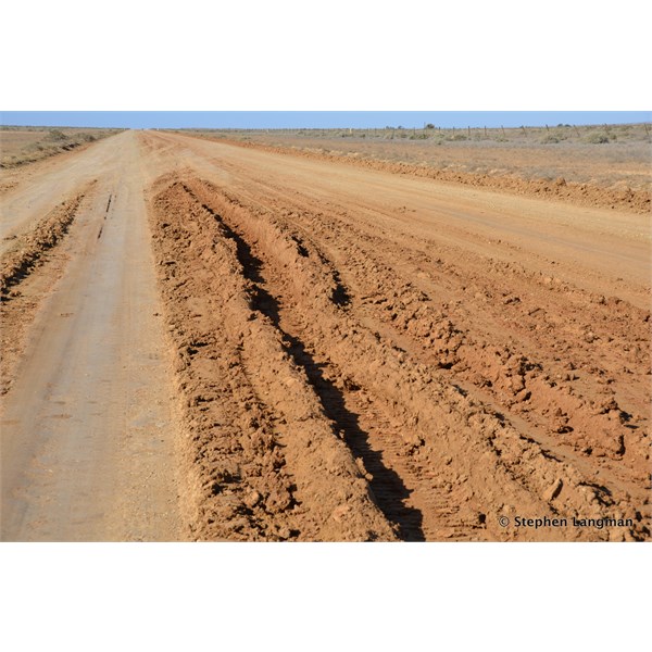 The Birdsville Track 4 days after it had been closed for 7 days