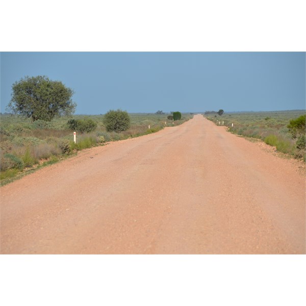 This is what the main Renmark Wentworth Road is like