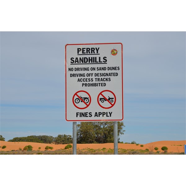 Detour into the Perry Sandhills