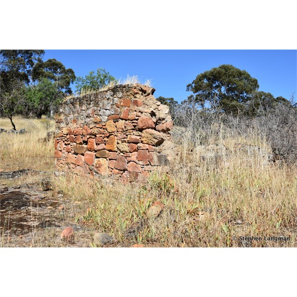 The ruins of "Ned's Hut"