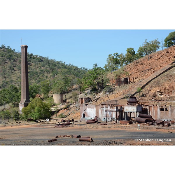 Then this one at the bottom of the site - and looks very similar to the one at Mount Morgan