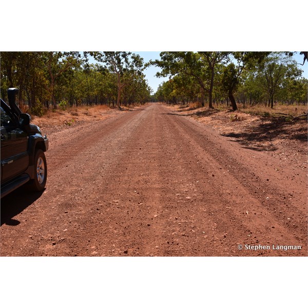 Corrugations will be found on all dirt roads, some just worse than others
