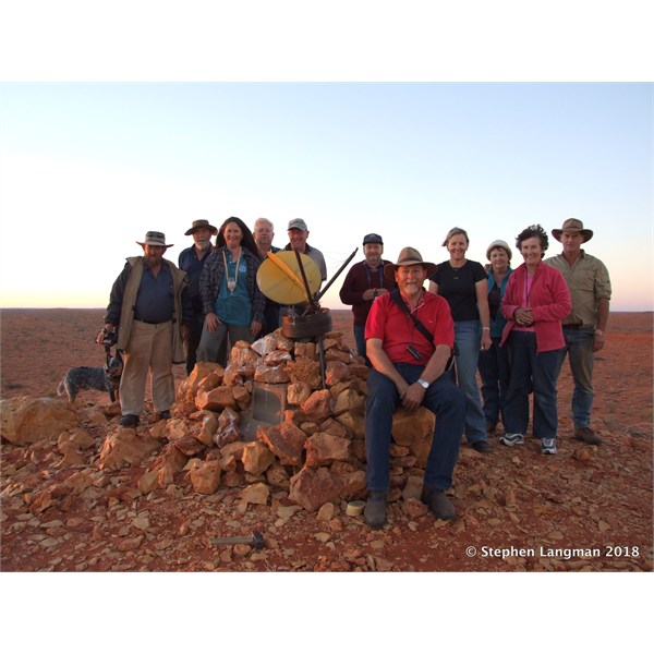 One of my True Remote Simpson Trips, and one of our friends had his Blue Heeler legally here.