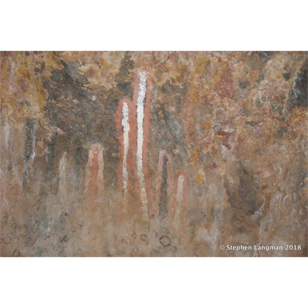 Cave art site in the Great Victoria Desert