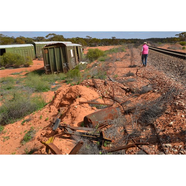 There is a very interesting story behind this derailment