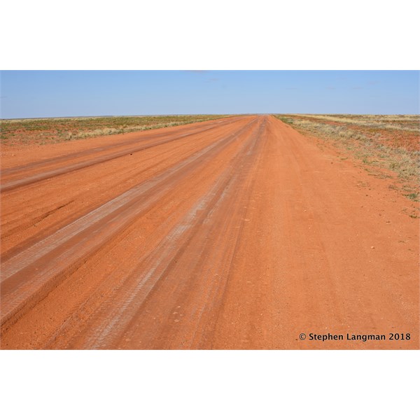 The Oodnadatta Track is usually in very good condition when it is dry