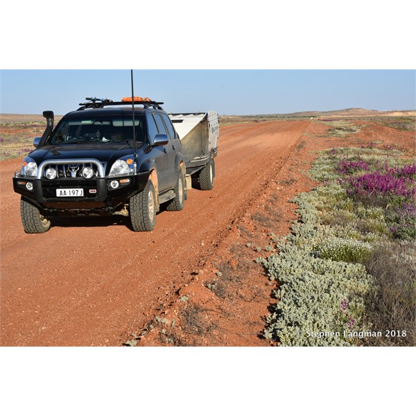 The William Creek - Coober Pedy Road is usually in good condition 
