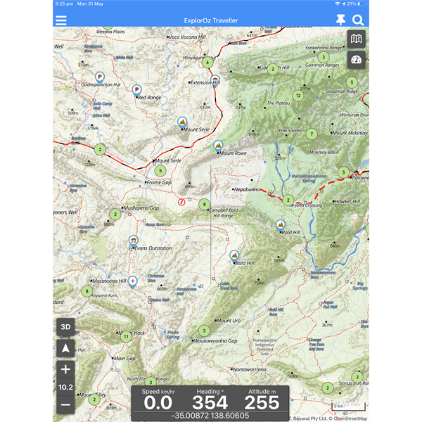 Map error- road classification