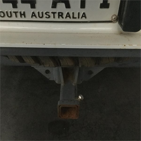 Rear winch receiver/tow hitch
