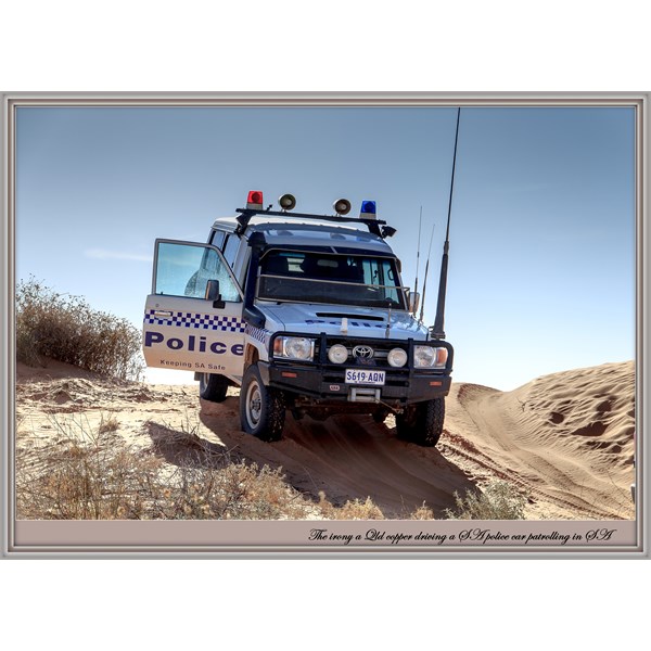 Simpson Desert police