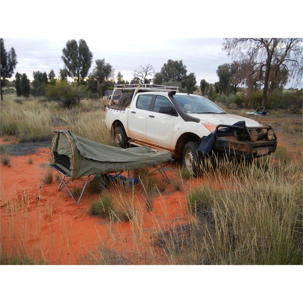 Great Sandy Desert camp