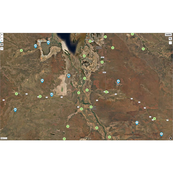Sat pic Fitzroy River - Willare to Derby
