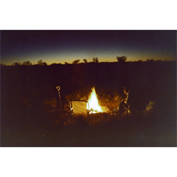 By the fire - Eagle North-South Road 1984