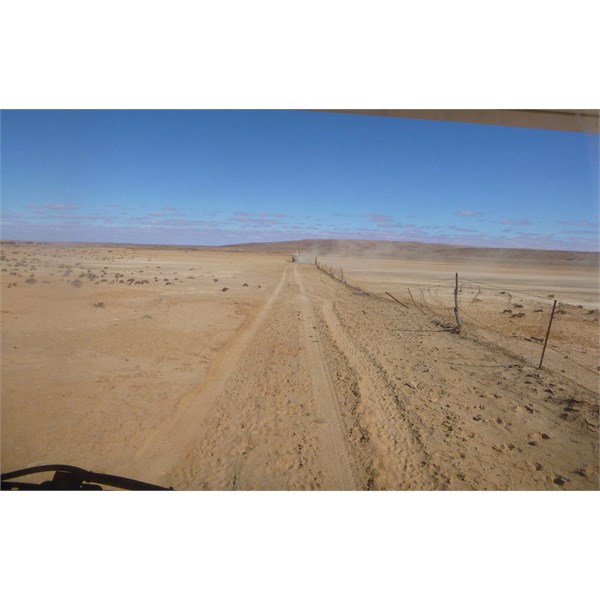 Between Wichelina and Andamooka via Mulgaria and the Lake Torrens track.