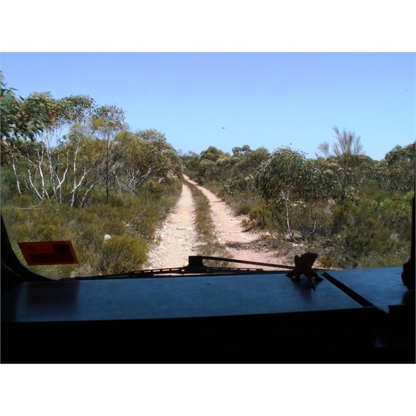 Heading North from Israelite Bay 2006