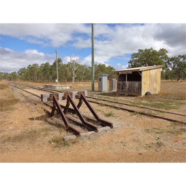 Petford Railway Station, East of Lappa. Nth Qld