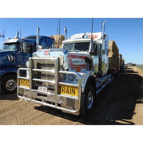 Marmon Prime Mover, a rare truck in Australia, at Winton Showgrounds.