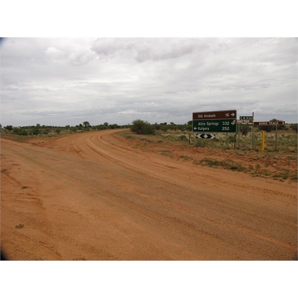 New Crown - Binn's Track Junction, near Andado Stn, June, '16