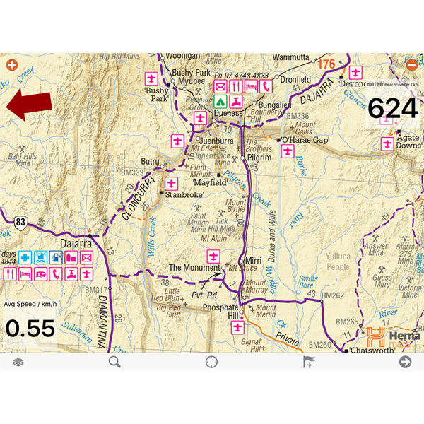 Phosphate Hill area