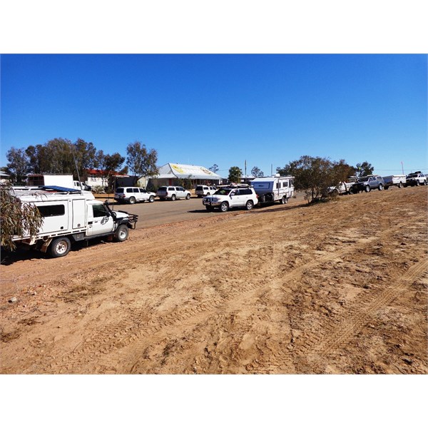 Busy, busy at the Bakery in Birdsville.