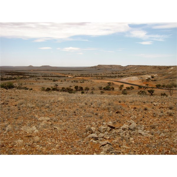 Jump Up over Saint Ann Range - Arrabury Road Nov. 2015