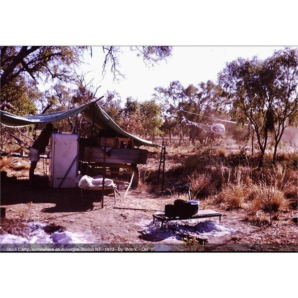 Stockcamp, 50 years ago.  Victoria River District NT
