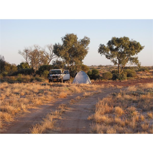 Clayton Station Camp, Birdsville Track SA, June, 2011