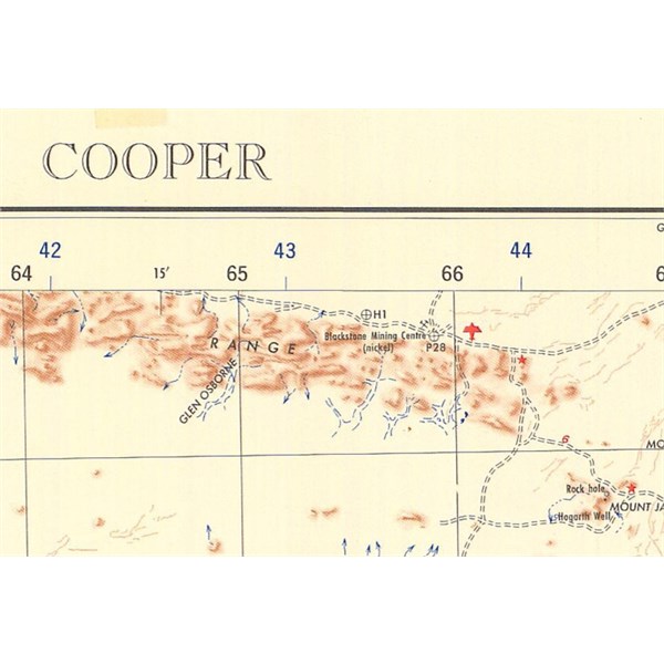 Cooper map sheet