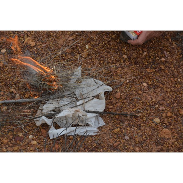 At the pristine Saunders Range Hanns Track 2014 wipes are worse than Toilet paper - we cleaned up after them (1)