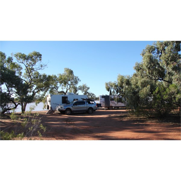 Camping at Kilcowera Station.