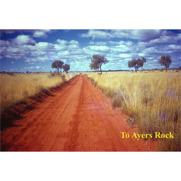 The road to Ayers Rock